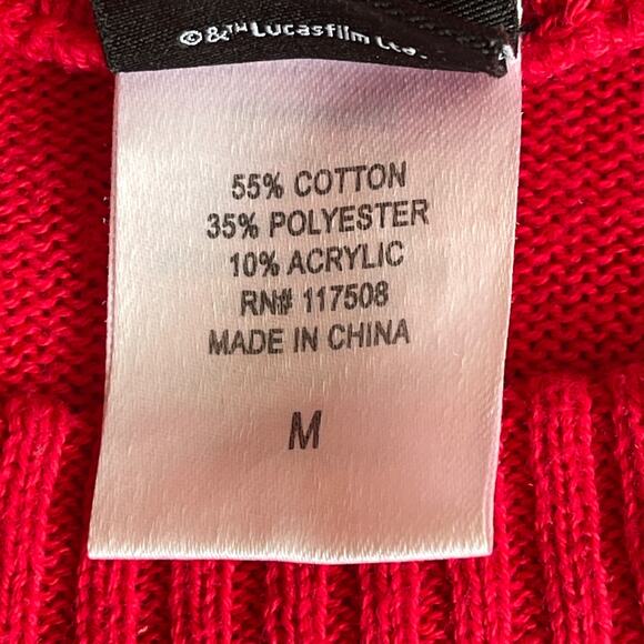 Star Wars Darth Vader Stormtroopers Nordic Ugly Christmas Sweater Size Med - Picture 2 of 4